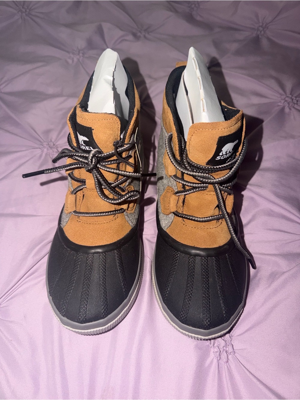 Sorel Woman’s Waterproof Duck Boots - Brown/Black